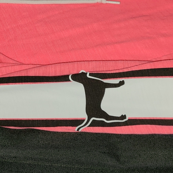 womens PINK varsity long sleeve tshirt size small - Picture 2 of 4